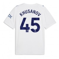 Manchester City Abdukodir Khusanov #45 Kolmaspaita 2026-27 Lyhythihainen
